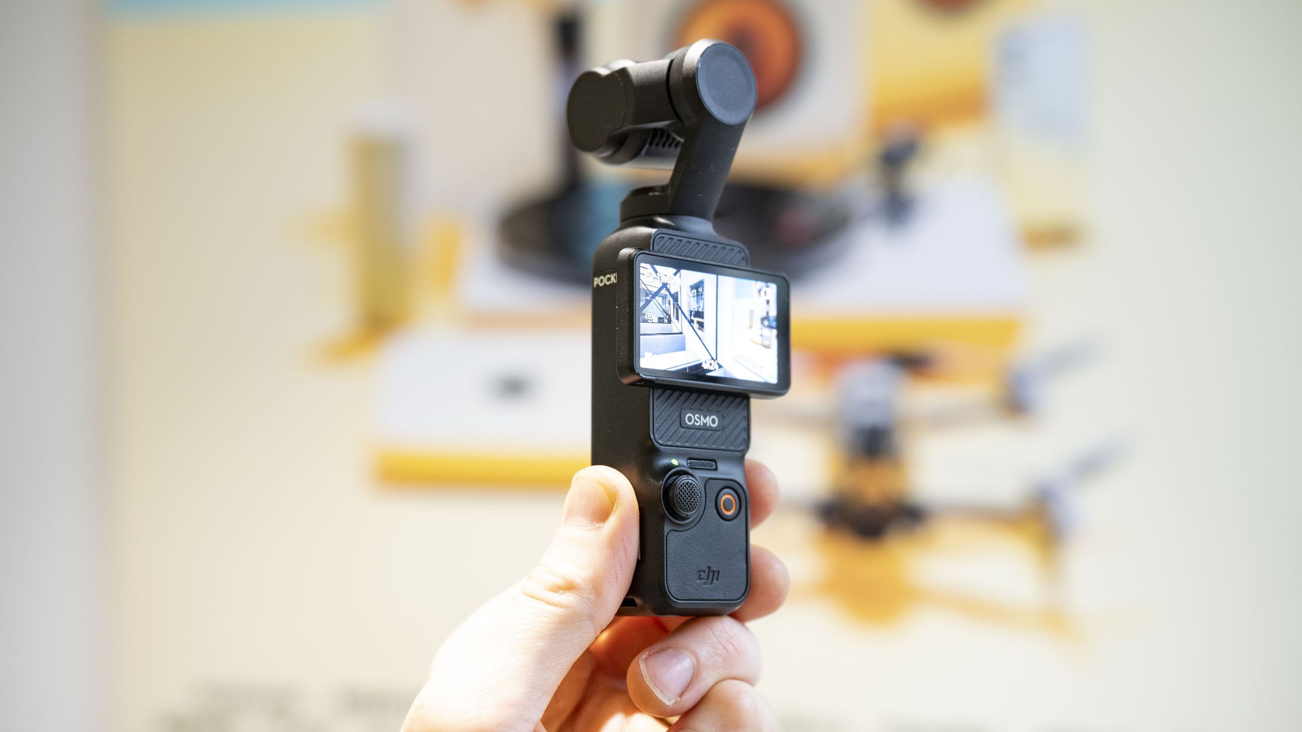 It looks as though the DJI Osmo Pocket 4 is about to launch, and here's a hands-on video look at it.