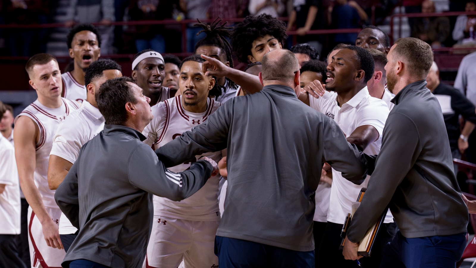 UTEP fell to league rival New Mexico State on Saturday night in Conference USA action. Tensions were high as a college basketball fight erupted after the game. Miners head coach Joe Golding unsuccessfully tried to blow by his counterpart, Jason Hooten, during…