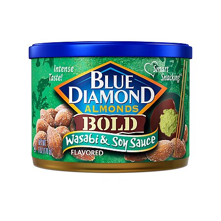Amazon [amazon.com] has *6-Oz Blue Diamond Almonds (Bold Wasabi & Soy Sauce)* on sale for 2 cans at $3.67 each - $1.36 off when you 'clip' the coupon on product page [amazon.com] - 5% off when you...