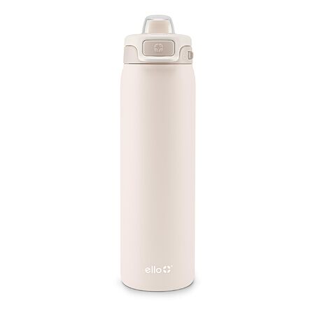Amazon [amazon.com] has 22-Oz Ello Pop and Fill Stainless Steel Insulated Water Bottle (Tonal Cream) for $12.59. Shipping is free w/ Prime or on $35+.


Product Description from Amazon:QUICK FILL LID: