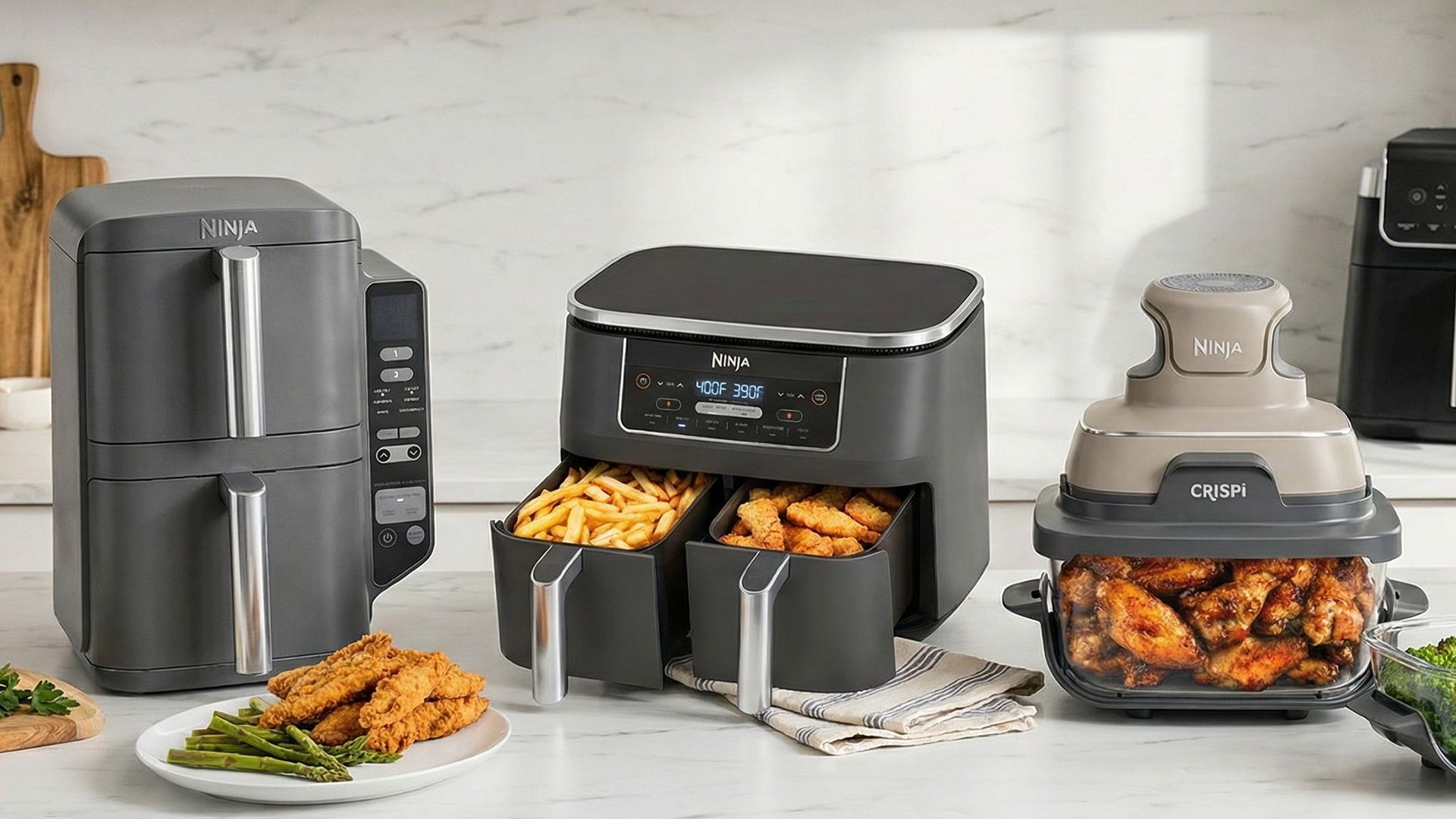 Ninja has knocked down the prices of some of our very favorite air fryers, including the iconic Doublestack.
