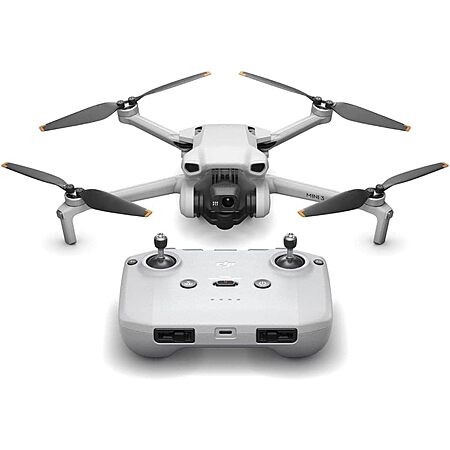 Amazon [amazon.com] has *DJI Mini 3 Fly More Combo (DJI RC), Drones with Camera for Adults 4K, 3 Batteries for 114-min Flight Time, Vertical Shooting, 32800ft (10km) Video Transmission, Lightweight...