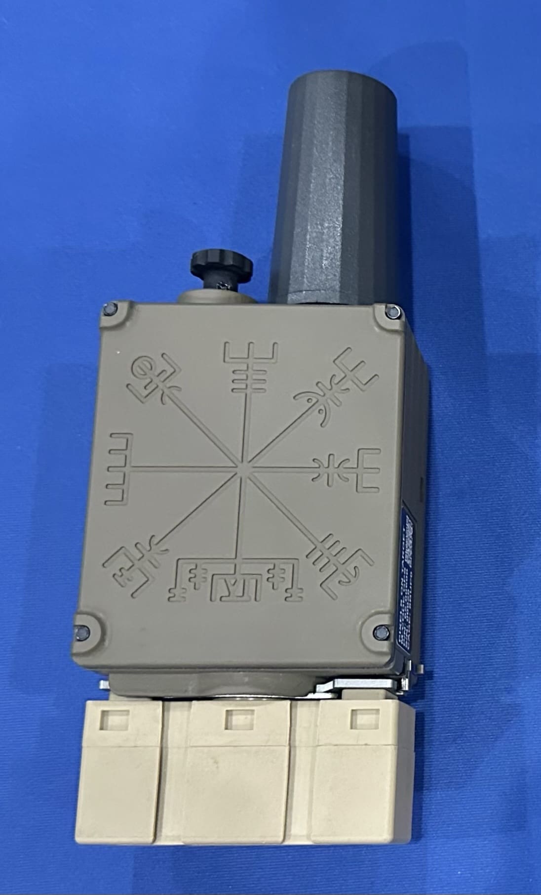 This is the VooDoo-GPS M which is a new GPS receiver configured as a hub that will provide the congressionally mandated GPS M signal to other, connected devices (wired or wireless) without upgrades to those devices. It was created in conjunction with MilTech …