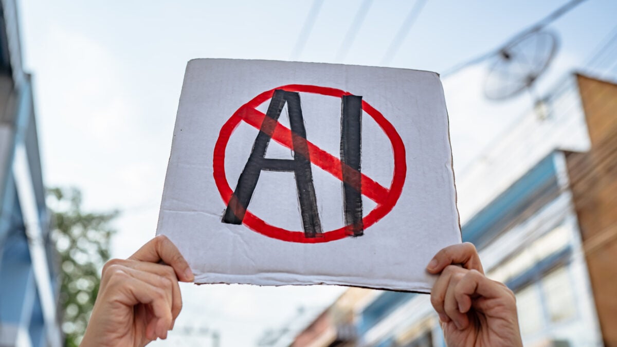 The only things less popular than AI in the poll were Iran and the Democratic Party.