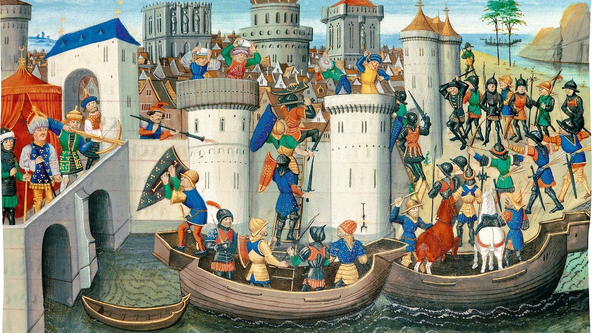In 1204 the soldiers who had set out to retake Jerusalem in the Fourth Crusade changed course—but why? The result would change medieval Europe forever.
