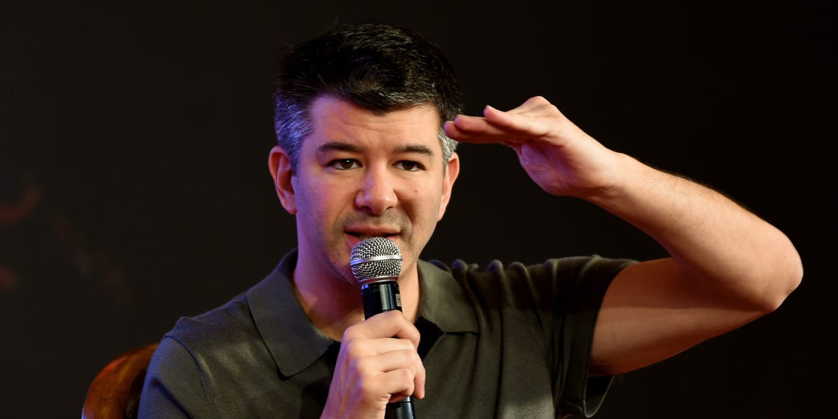 Travis Kalanick said Tesla had the technical "fundamentals" needed to execute its robotaxi vision — but said that it faced a more uncertain timeline.