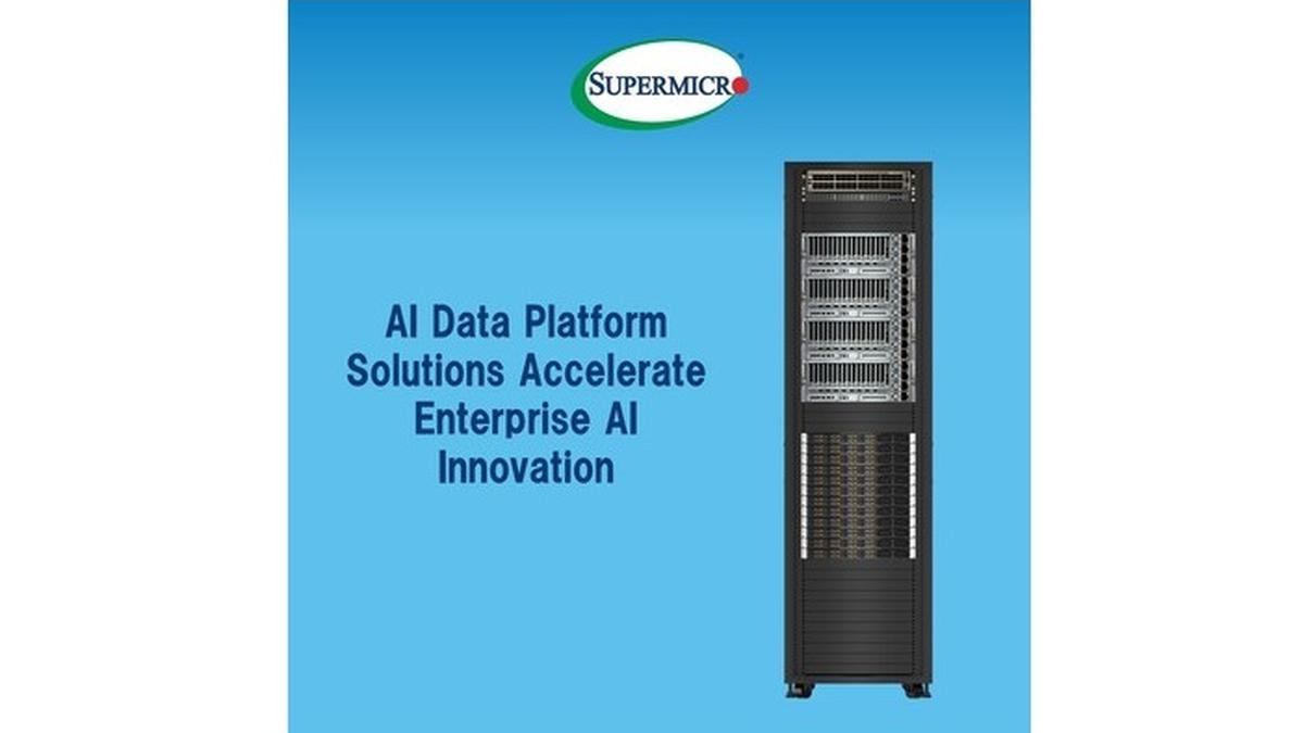 Supermicro Launches Seven AI Data Platform Solutions with NVIDIA and Leading Ecosystem Partners to Accelerate Enterprise AI Innovation