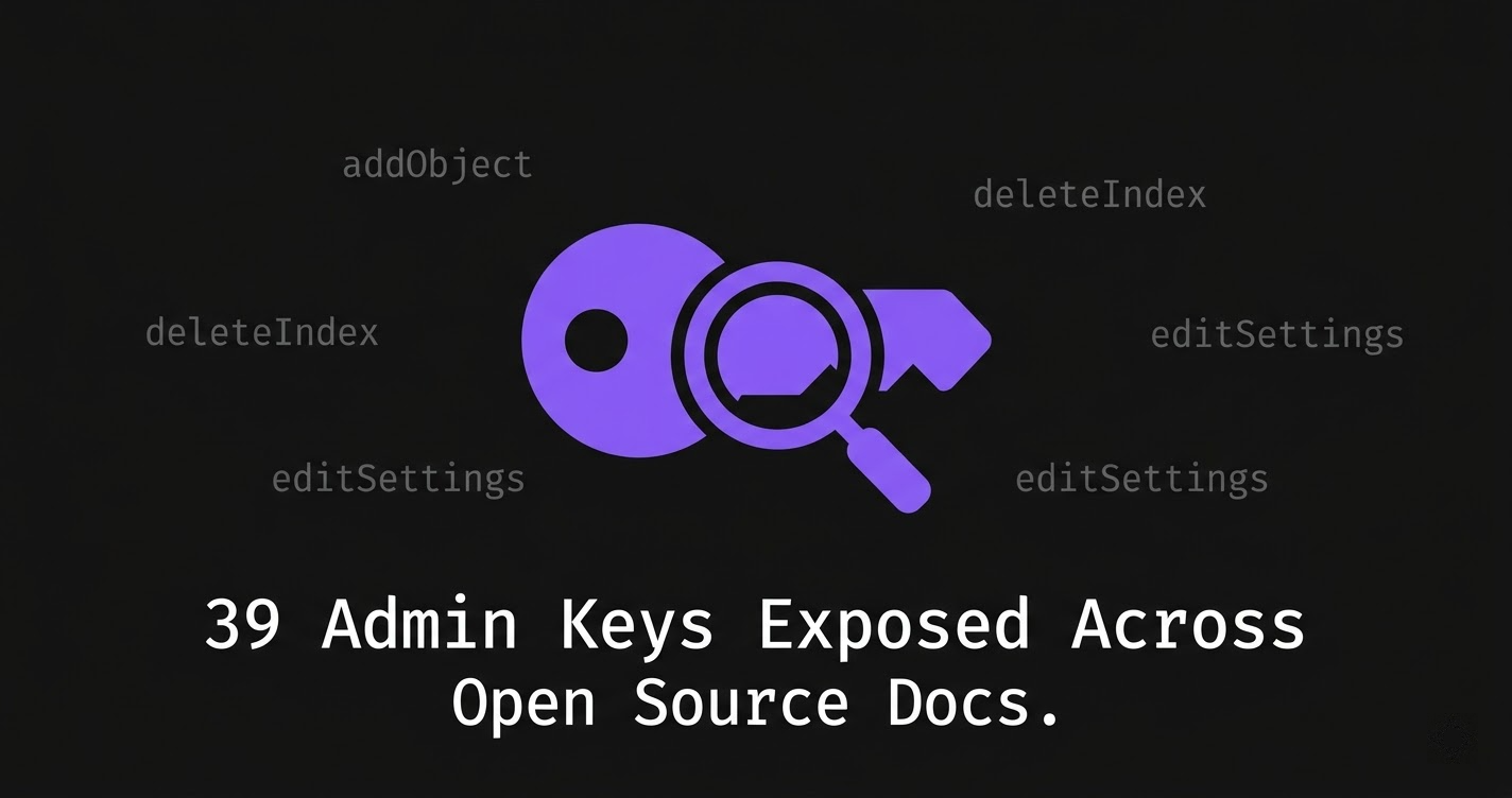 Article URL: https://benzimmermann.dev/blog/algolia-docsearch-admin-keys
Comments URL: https://news.ycombinator.com/item?id=47371064
Points: 13
# Comments: 1