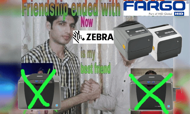 I switched FurSquared away from Fargo to Zebra label printers. Other conventions are doing the same to speedily get attendees to the things they find fun.