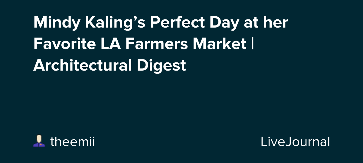 To celebrate the city of Los Angeles in the wake of last year's devastating fires, AD asked a group of iconic Angelenos to share their favorite local places. This is Mindy Kaling’s love letter to LA. The actress, writer, and producer joins Architectural Diges…