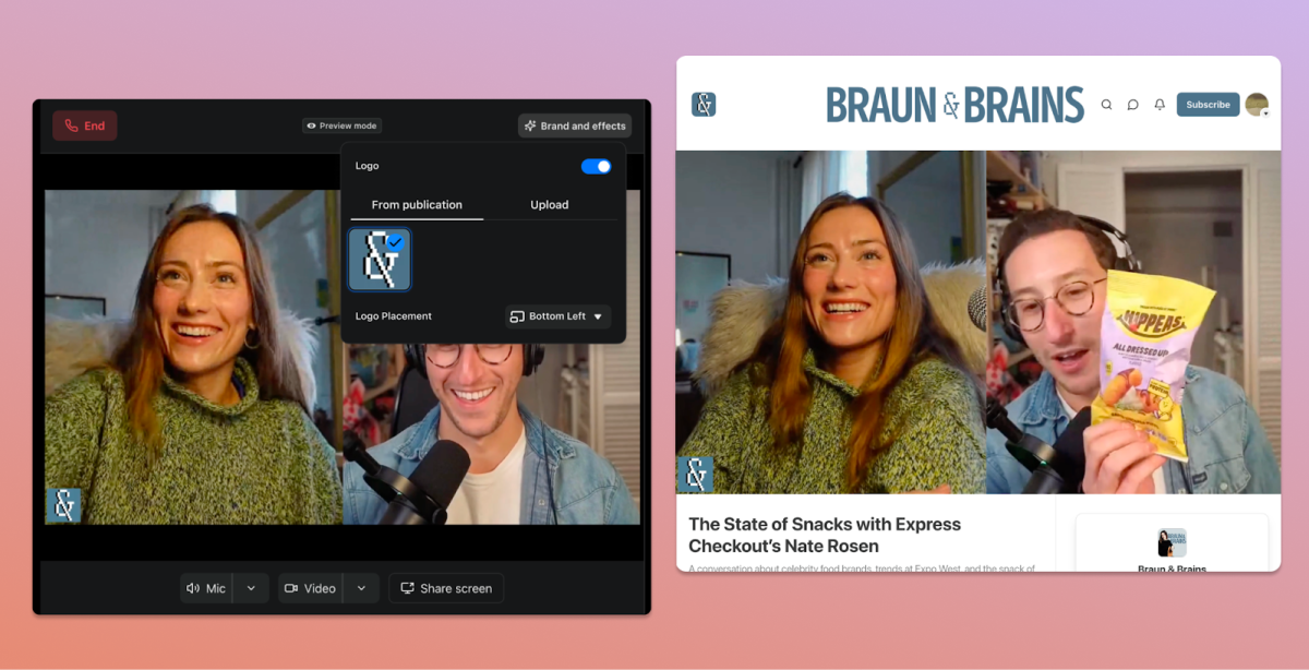 Amanda Silberling / TechCrunch:
Substack launches the Substack Recording Studio, letting creators prerecord videos with up to two guests, share screens, and auto-generate clips and thumbnails&nbsp; —&nbsp; Publishing platform Substack is continuing to invest in video c…