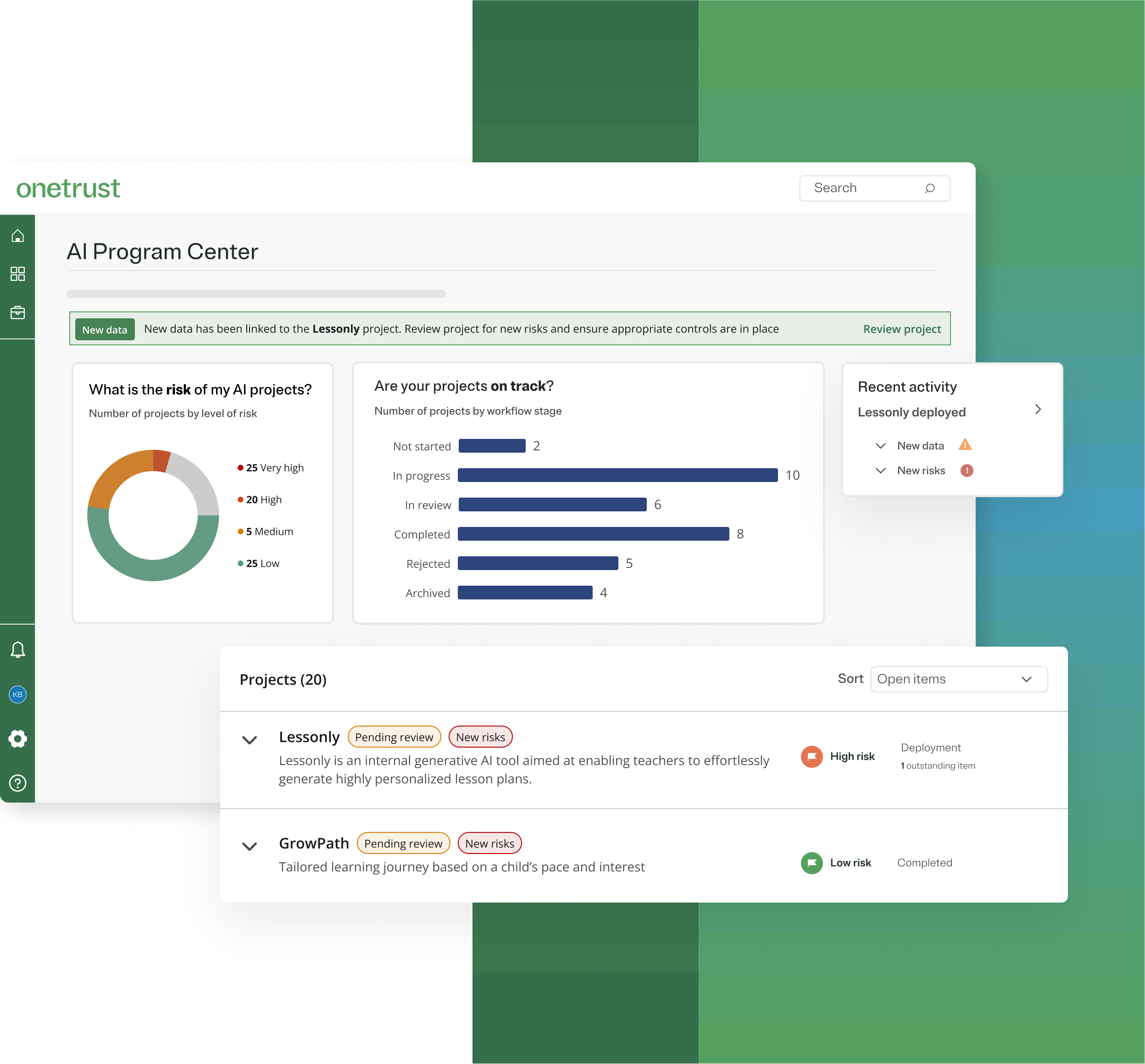 Governance platform provider OneTrust LLC today announced new capabilities that expand its platform to support real-time artificial intelligence governance that moves beyond traditional compliance checks to continuous monitoring and enforcement of AI systems.…
