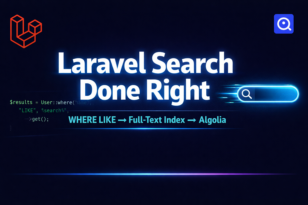 A practical guide to building search features that are fast, clean, and ready to scale — no matter the size of your app.