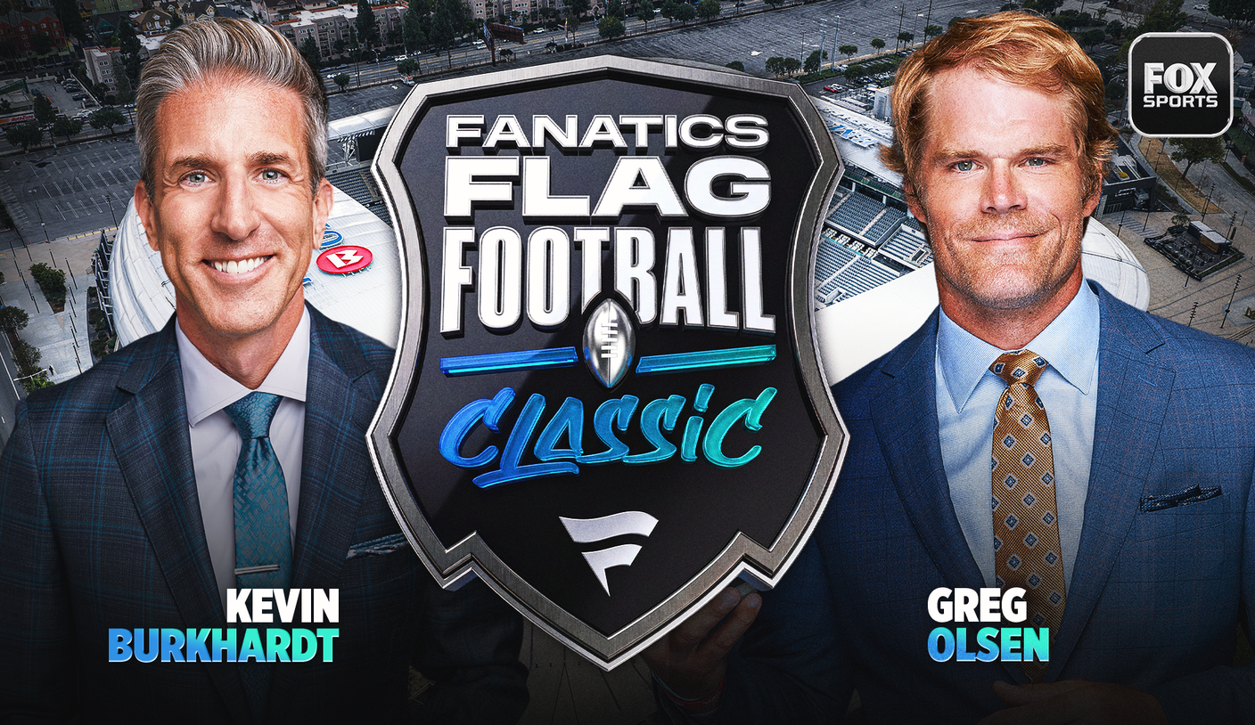 Kevin Burkhardt and Greg Olsen will be on the call for Fanatics' Flag Football Challenge.