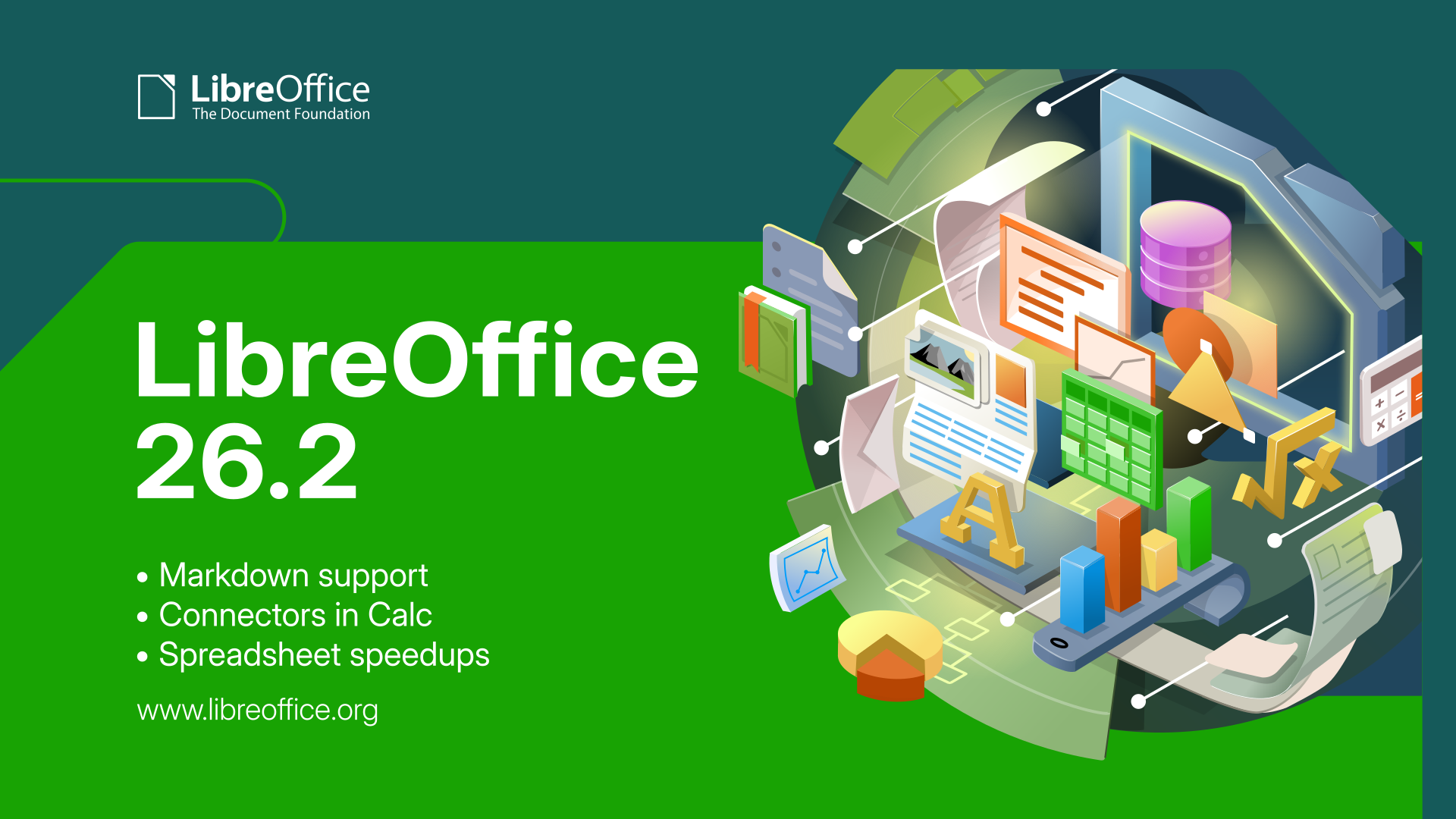 We’re pleased to announce the release of LibreOffice 26.2, the newest version of the free and open source office suite trusted by millions of users around the world. This release makes it easier than ever for users to create, edit and share documents on their…