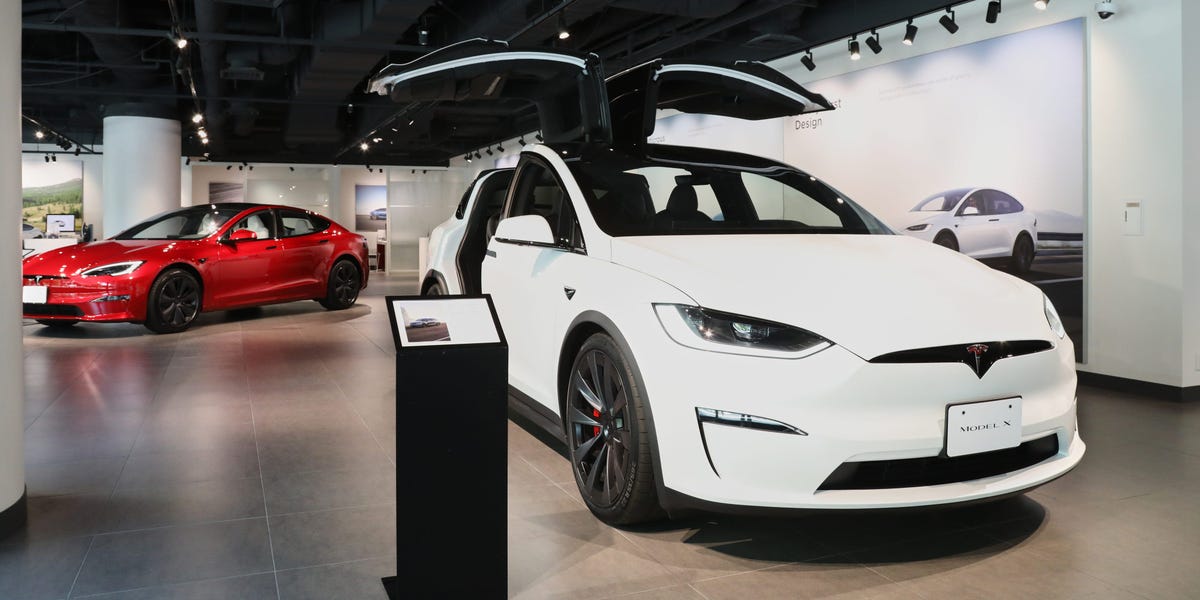 The CEO said Tesla only has "a few hundred" units left of its flagship cars. It comes amid a move toward robotics and self-driving cars.