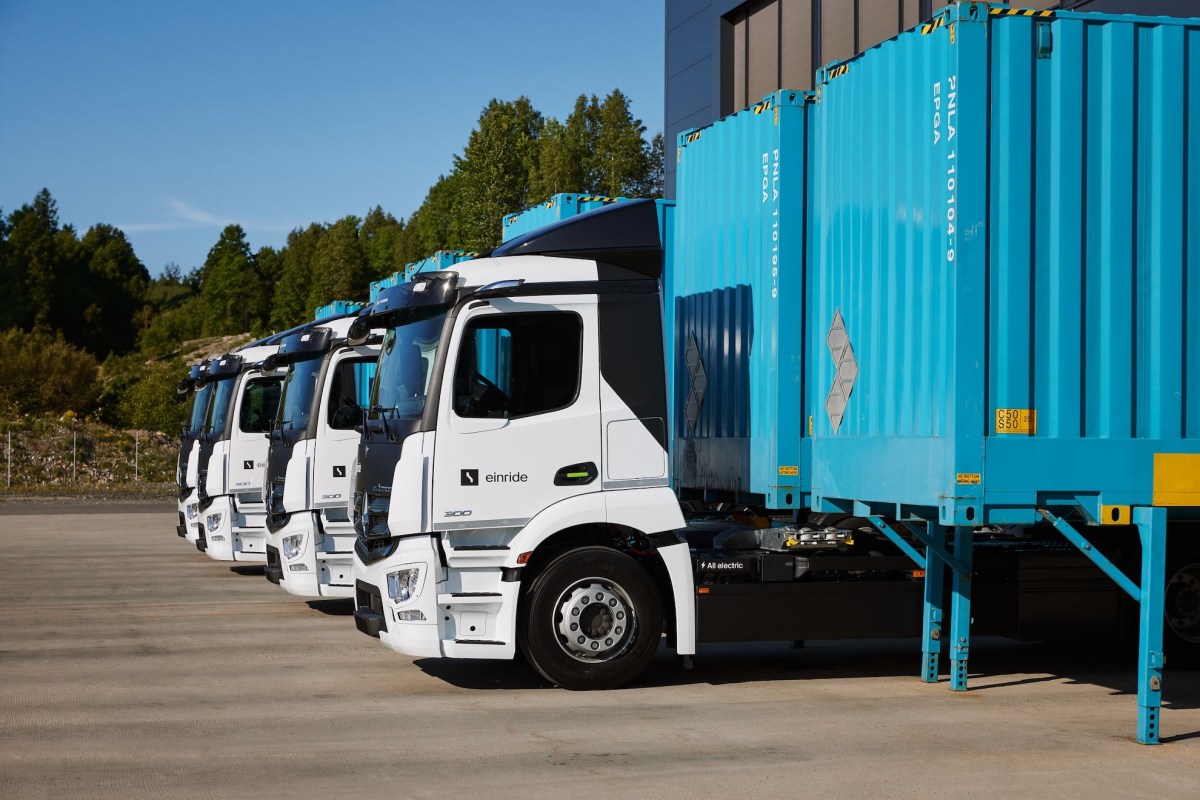The agreement comes just as Einride is finalizing a merger with blank-check company Legato Merger Corp. to go public.