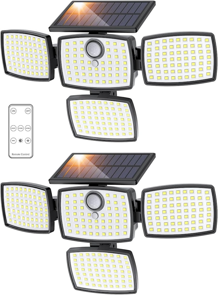 Prime members can apply coupon code "BQEKF4HJ" for a savings of $13, and. Buy Now at Amazon
 Features
 <ul> <li>3000LM brightness with 270° coverage</li> <li>Adjustable motion sensor</li> <li>Remote control included</li> <li>Three lighting modes</li> <li>IP…