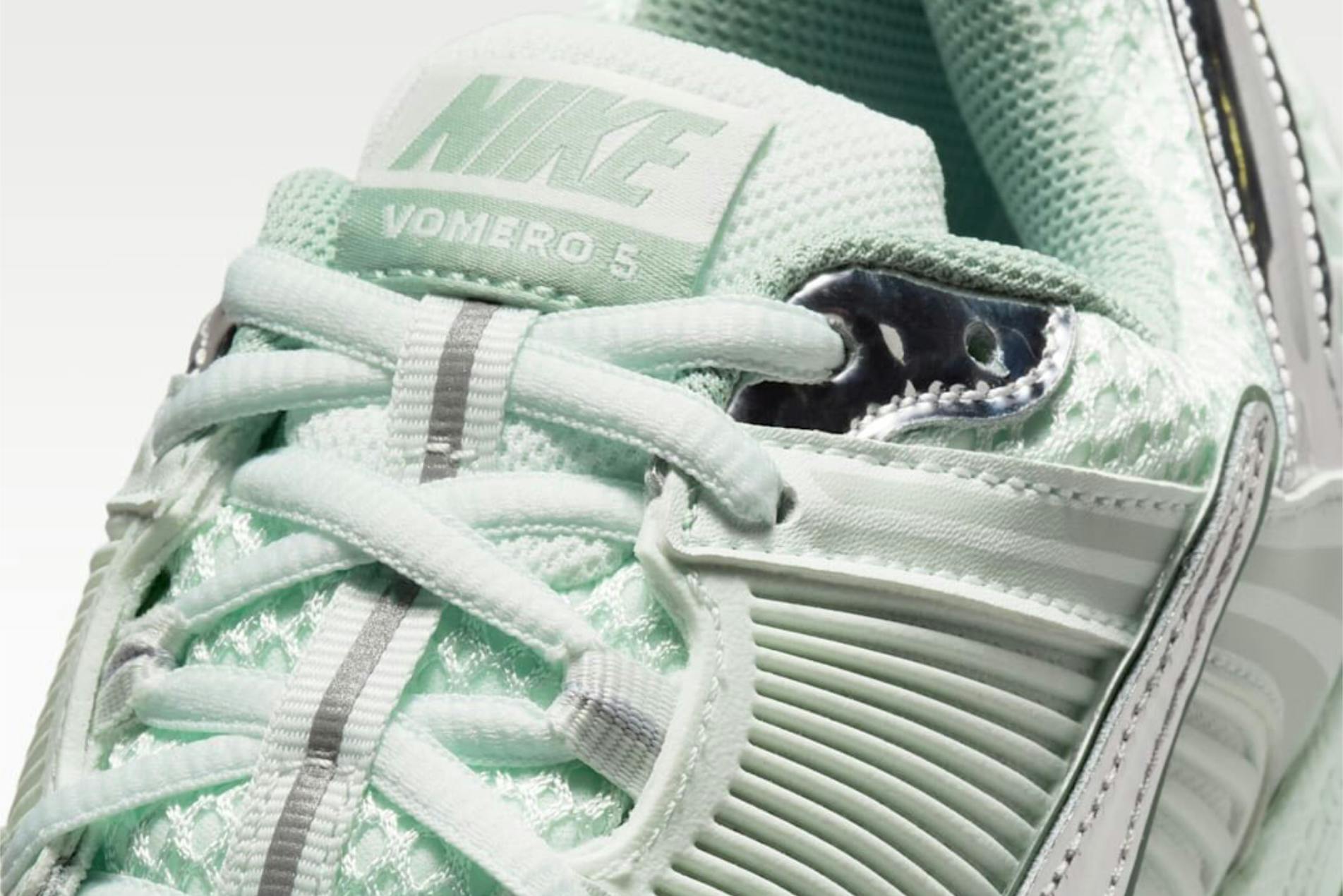 Nike releases a new Zoom Vomero 5 dad sneaker dressed in a spring-worthy "Barely Green" colorway.