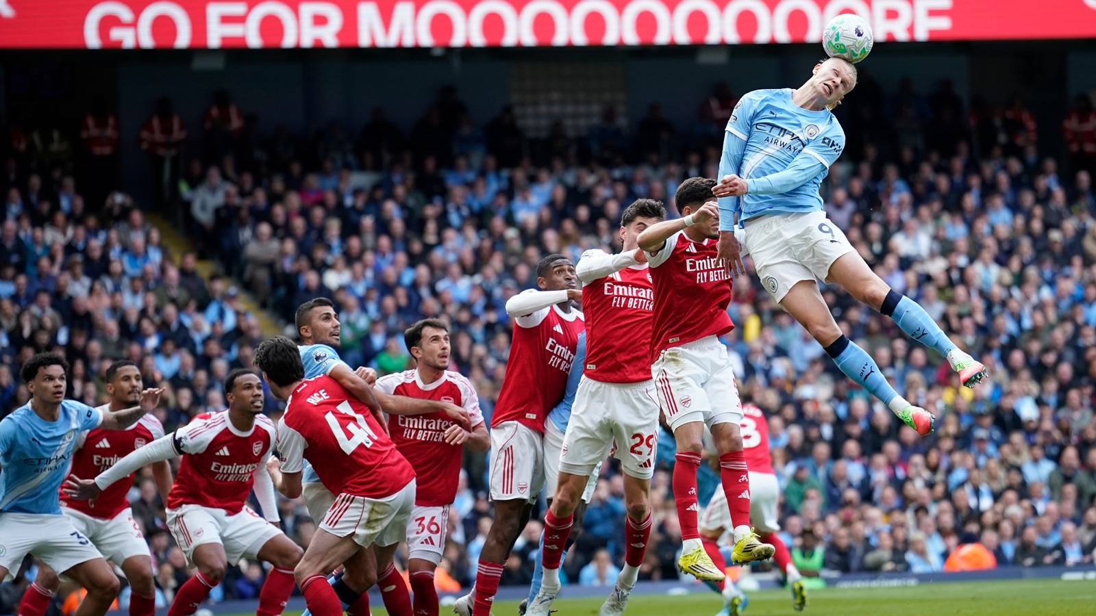 The 2-1 victory at Etihad Stadium takes Pep Guardiola's team within three points of leaders Gunners with a game in hand as the title race enters final lap